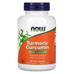   Now Куркумин, Curcumin, Now Foods, 120 капсул, (NOW-04639)