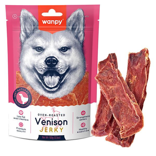 Wanpy Venison Jerky 100 г VA-01H - зображення 1