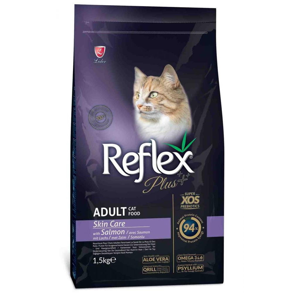 Reflex Plus Adult Cat Skin Care 1.5 кг (RFX-313) - зображення 1