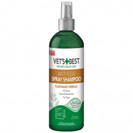   Vet's Best Anti-Flea Easy Spray Shampoo - спрей-шампунь Вэт Бест от блох для собак 470 мл (vb10347)