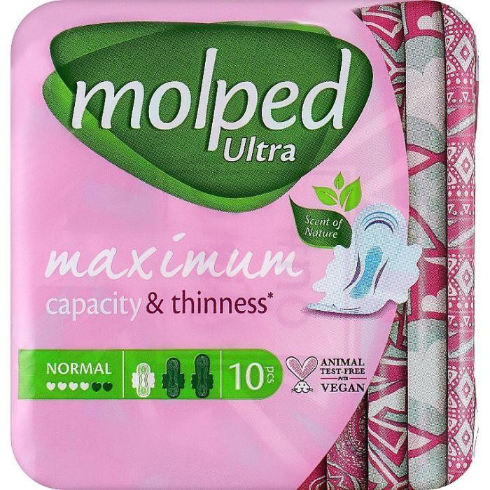 Molped Гигиенические прокладки  Ultra Normal Deo Floral 10 шт (8690536838547) - зображення 1