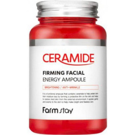   FarmStay Омолоджувальна сироватка для обличчя  Ceramide Firming Facial Enegry Ampoule з керамідами 250 мл (88