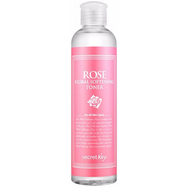 Secret Key - Rose Floral Softening Toner - Успокаивающий тоник для лица с экстрактом розы (8809305993183) - зображення 1