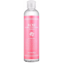   Secret Key - Rose Floral Softening Toner - Успокаивающий тоник для лица с экстрактом розы (8809305993183)