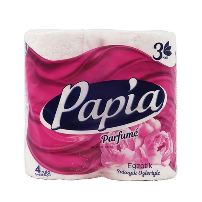 Papia Туалетний папір  Parfume 3 шари 4 рулони (8690536010851) - зображення 1