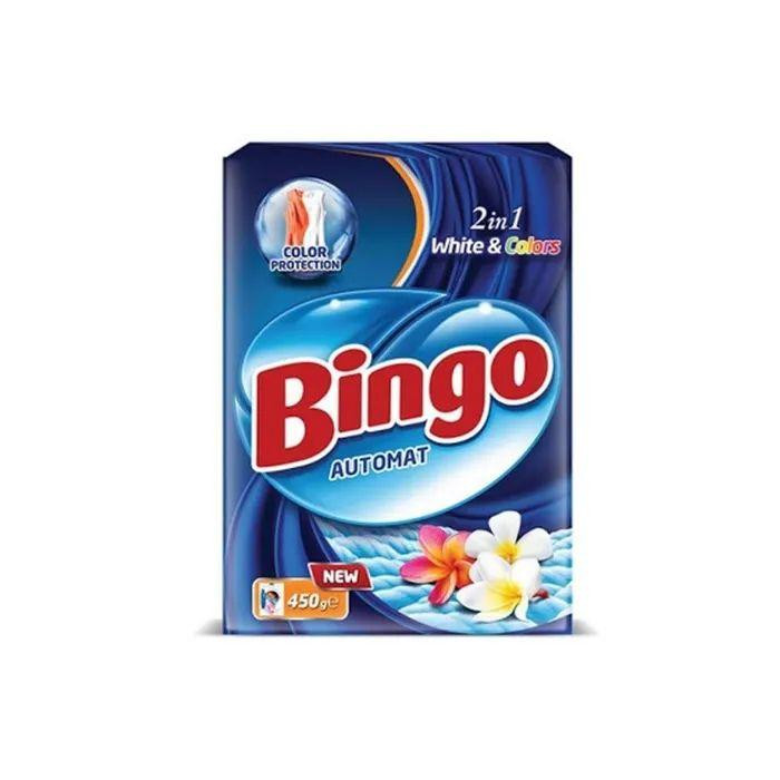 Bingo Пральний порошок Whites&Colors 450 г (8690536920020) - зображення 1