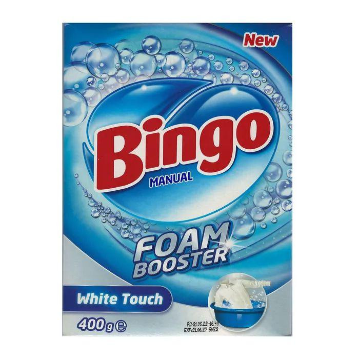 Bingo Порошок пральний  White для ручного прання, 400 г (8690536920594) - зображення 1