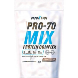   Ванситон Pro-70 Mix Protein Complex /Про-70/ 450 g /15 servings/ Cappuccino