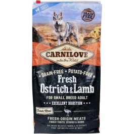   Carnilove Fresh Ostrich & Lamb Small Breed 6 кг 170870/7496