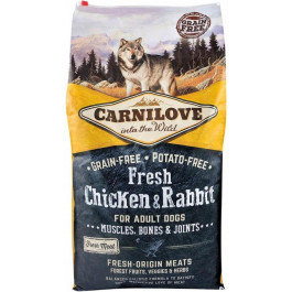   Carnilove Fresh Chicken & Rabbit Muscles, Bones & Joints 12 кг 170868/7526