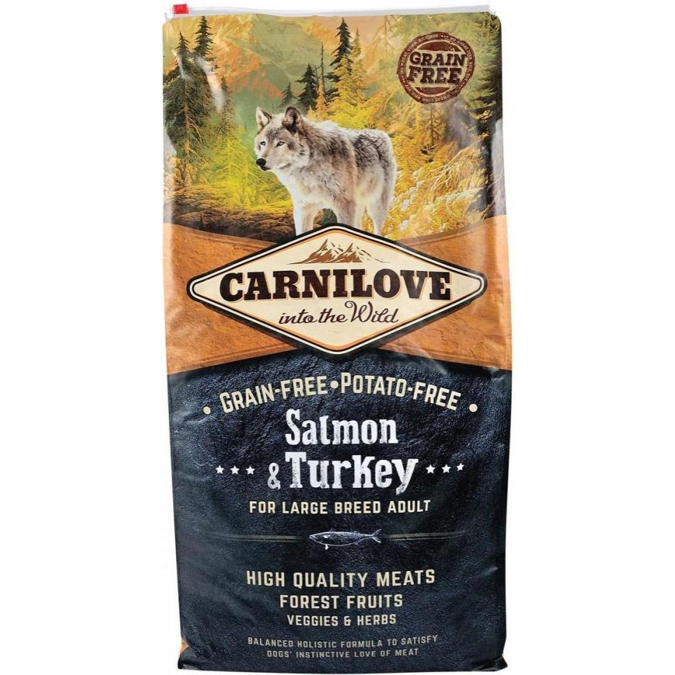 Carnilove Salmon & Turkey Large Breed 12 кг 150821/8945 - зображення 1