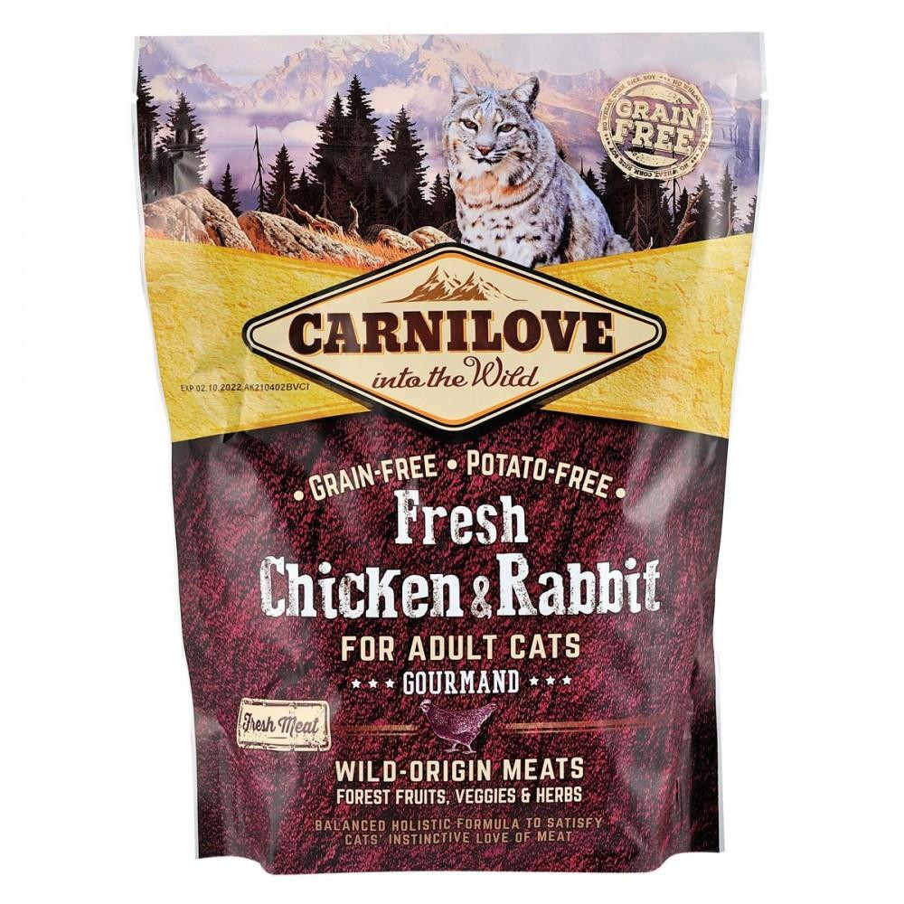 Carnilove Chicken & Rabbit Gourmand 0.4 кг 170873/7373 - зображення 1