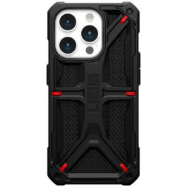   URBAN ARMOR GEAR iPhone 15 Pro Monarch, Kevlar Black (114278113940)