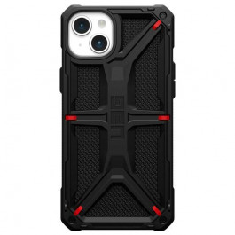   URBAN ARMOR GEAR iPhone 15 Plus Monarch, Kevlar Black (114309113940)