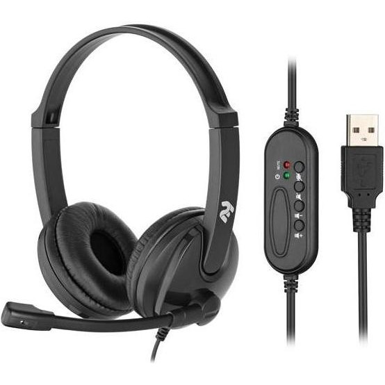 2E CH12 Over-Ear USB Black (2E-CH12SU) - зображення 1