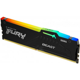   Kingston FURY 32 GB DDR5 6000 MHz Beast RGB White (KF560C30BWA-32)