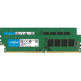   Crucial 16 GB (2x8GB) DDR4 3200 MHz (CT2K8G4DFRA32A)