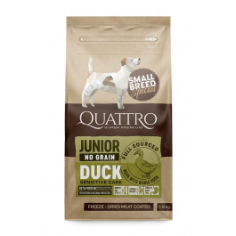   Quattro Junior Duck Small Breed 1,5 кг (4770107253864)