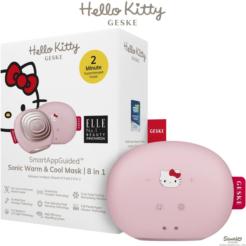 Geske Sonic Warm & Cool Mask 8 in 1 by Hello Kitty pink - зображення 1