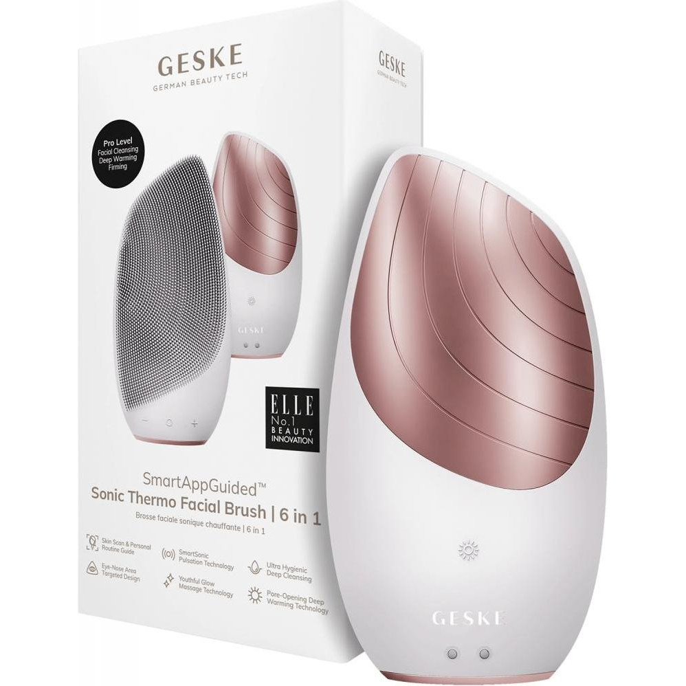 Geske Sonic Thermo Facial Brush 6 in 1 starlight - зображення 1