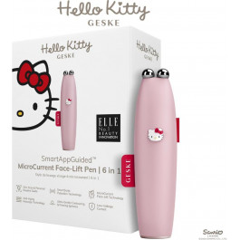   Geske MicroCurrent Face-Lift Pen 6 in 1 by Hello Kitty pink