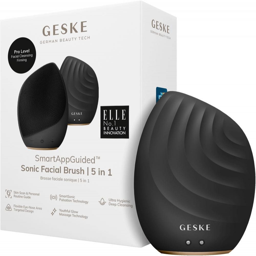 Geske Sonic Facial Brush 5 in 1 gray - зображення 1