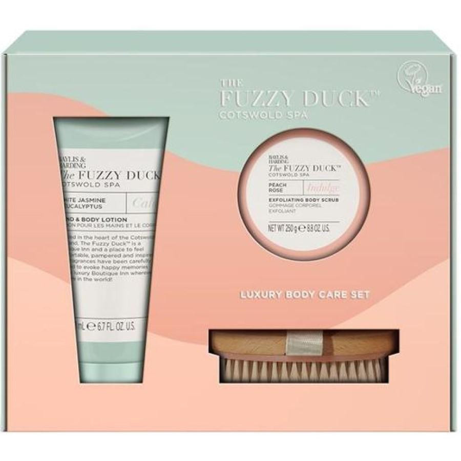 Baylis & Harding Набір  The Fuzzy Duck Cotswold Spa: Лосьйон для тіла Calm, 200 мл + Скраб для тіла Indulge, 250 г +  - зображення 1