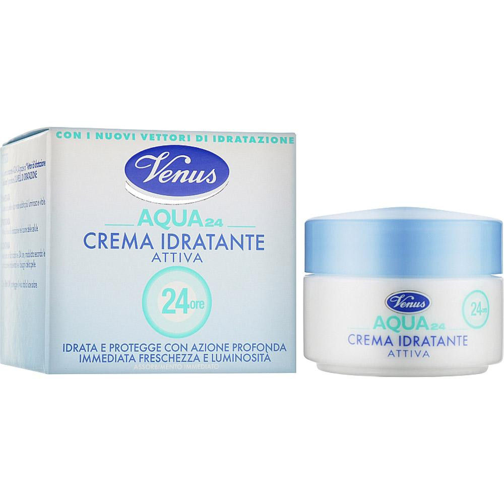 Venus Крем для обличчя  Aqua 24 Deep Moisturizing Cream Зволожуючий 50 мл (8009150106961) - зображення 1