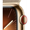 Apple Watch Series 9 GPS + Cellular 45mm Gold S. Steel Case w. Gold Milanese Loop (MRMU3) - зображення 3