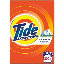   Tide Пральний порошок  Аква-пудра Альпійська свіжість 300 г (8006540535394)