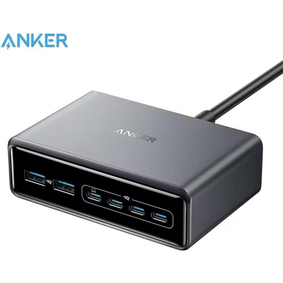 Anker Prime Charger 200W GaN (A2683) - зображення 1