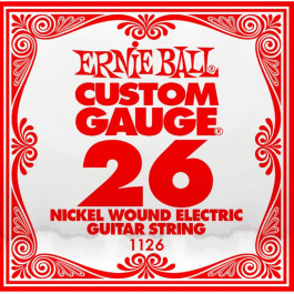   Ernie Ball Струна 1126 Nickel Wound Electric Guitar String .026