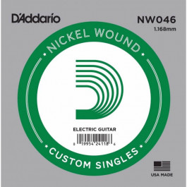   D'Addario Струна NW046 Nickel Wound .046