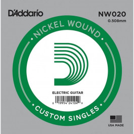   D'Addario Струна NW020 Nickel Wound .020