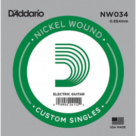   D'Addario Струна NW034 Nickel Wound .034