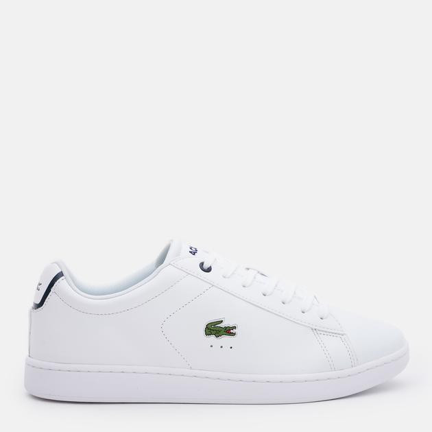 LACOSTE Чоловічі кеди  741SMA0002-042 42 (T8) 25.8 см WHT NVY (5012123803180) - зображення 1