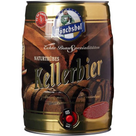   Monchshof Пиво  Kellerbier, mini keg, 5 л (4082100004467)