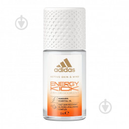   Adidas Дезодорант-антиперспірант кульковий  Energy Kick 24h, 50 мл