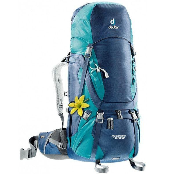 Deuter Aircontact 40 + 10 SL / midnight-petrol - зображення 1