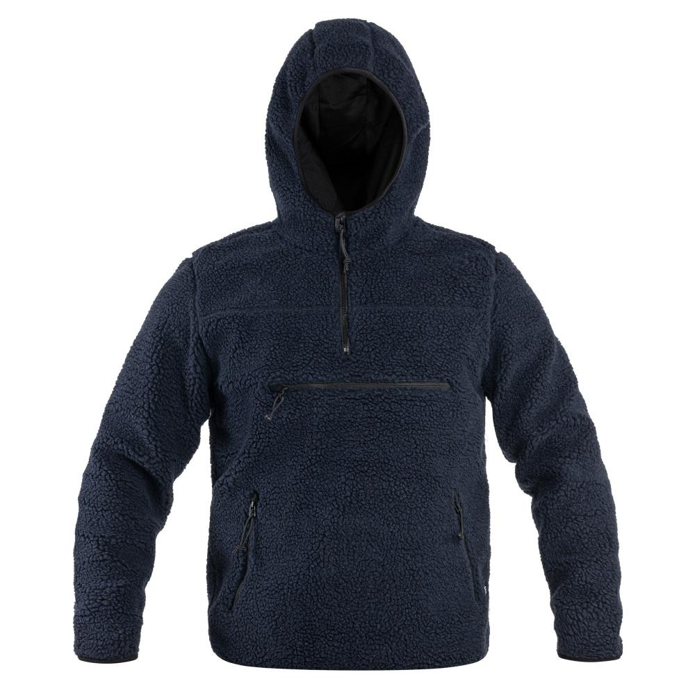 Brandit Флісова кофта  Teddyfleece Worker Pullover - Navy L - зображення 1