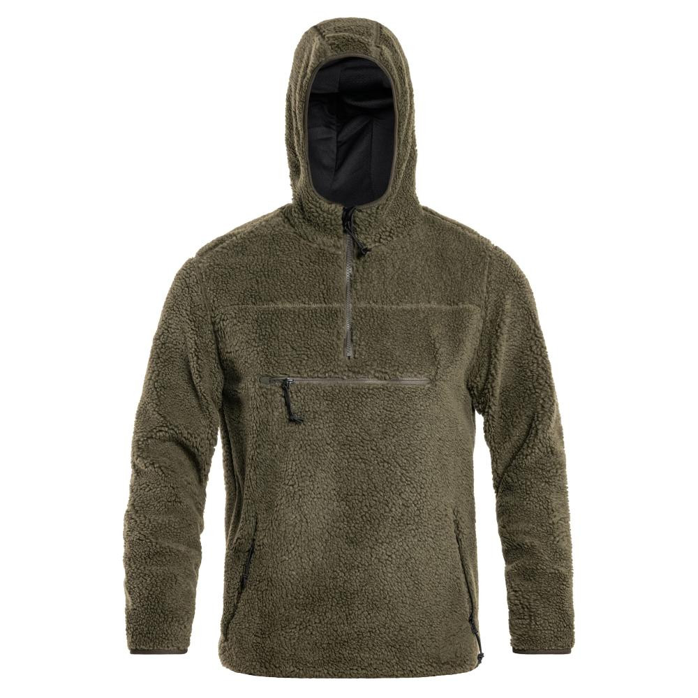 Brandit Флісова кофта  Teddyfleece Worker Pullover - Olive - зображення 1