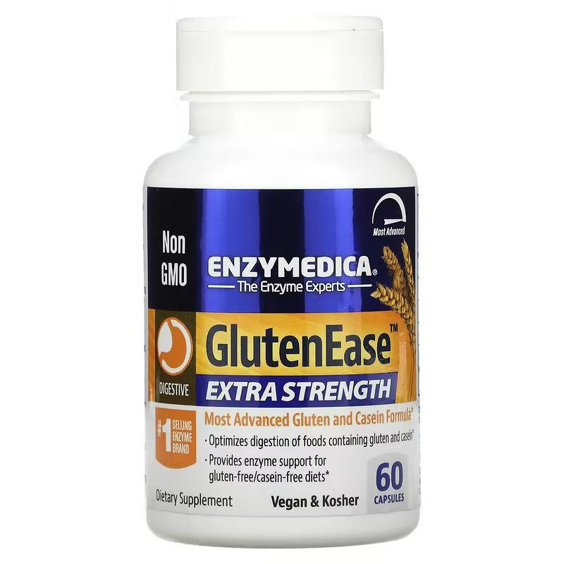 Enzymedica Gluten Ease Extra Strength 60 капсул - зображення 1