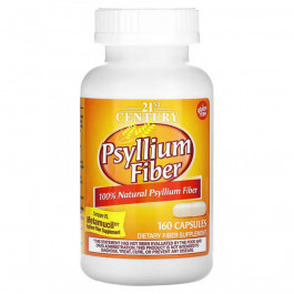   21st Century Psyllium Fiber, 160 капсул