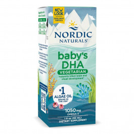   Nordic Naturals Жирные кислоты Nordic Naturals Baby's DHA Vegetarian, 30 мл