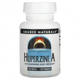   Source Naturals Huperzine А, 100 mcg, 120 Tab