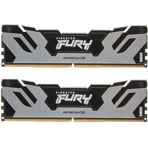 Kingston FURY 48 GB (2x24GB) DDR5 7200 MHz Renegade Silver (KF572C38RSK2-48) - зображення 1