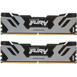   Kingston FURY 48 GB (2x24GB) DDR5 7200 MHz Renegade Silver (KF572C38RSK2-48)