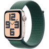 Apple Watch SE 2 GPS 40mm Starlight Aluminium Case w. Lake Green Sport Loop (MXEH3) - зображення 1