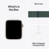 Apple Watch SE 2 GPS 40mm Starlight Aluminium Case w. Lake Green Sport Loop (MXEH3) - зображення 7