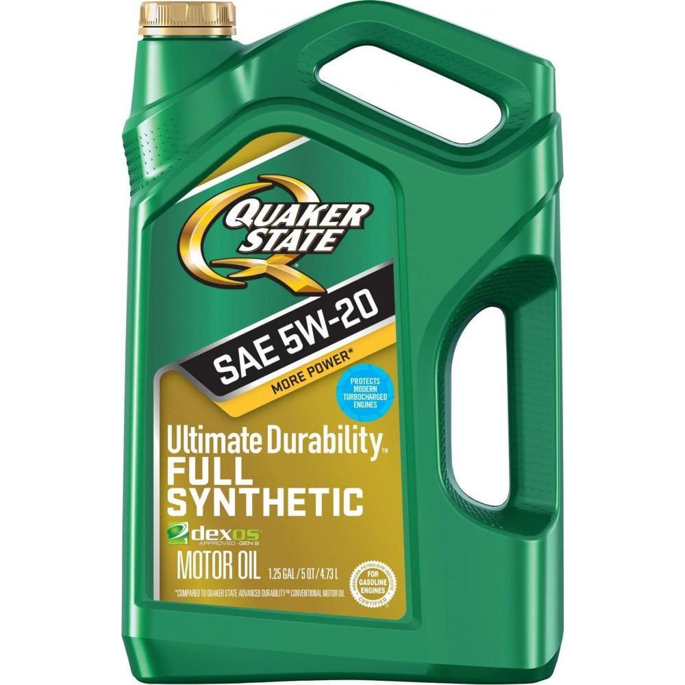 Quaker State Ultimate Durability Full Synthetic 5W-20 550 046 189 4,73л - зображення 1